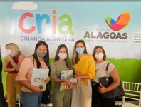 Município de Dois Riachos participa da cerimônia de Lançamento do Programa Cria - Criança Alagoana